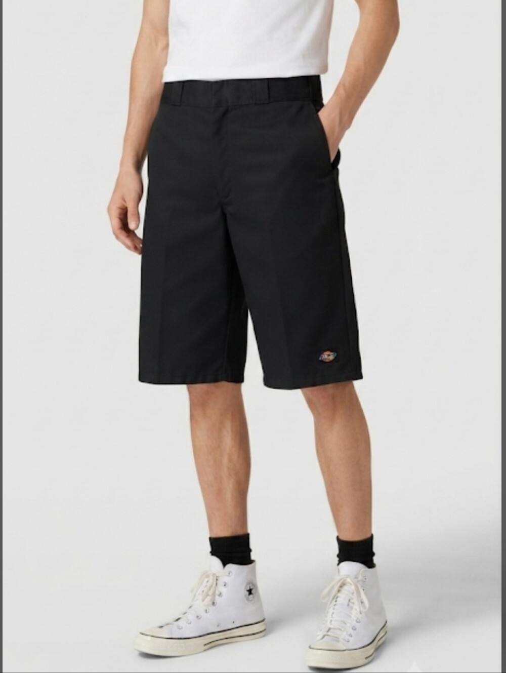 Dickies 13" Loose Fit Multi-Pocket Work Shorts Black Men's Size 32 Like New